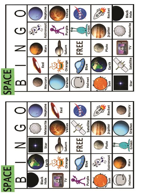 FREE Space Party Printables - Party Fun Box