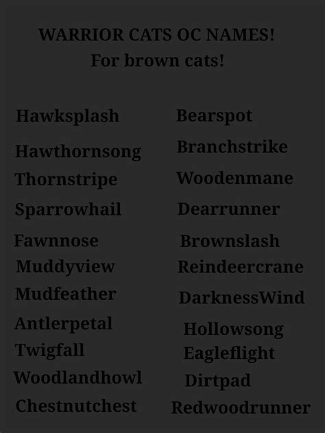 BROWN CATS WCUE/WARRIOR CATS IDEAS! ~ Blue'S! | Warrior cats, Warrior ...