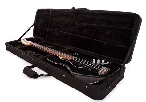 Electric Bass Guitar Soft Padded Rigid Case | NSP Cases