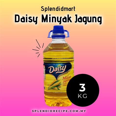 3kg Daisy Minyak Jagung (1 tube)