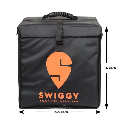 Insular Swiggy Customized Delivery Bag at Rs 740/piece | Food Delivery Bags in Bengaluru | ID ...