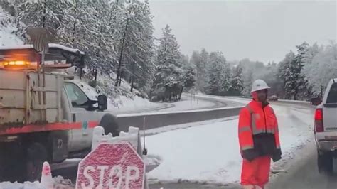 Heavy rain and snow cause road closures in U.S., California | KTVU FOX 2