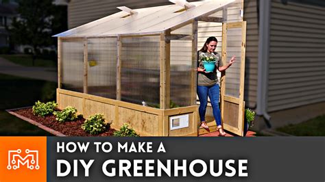 How to Make a DIY Greenhouse - I Like To Make Stuff