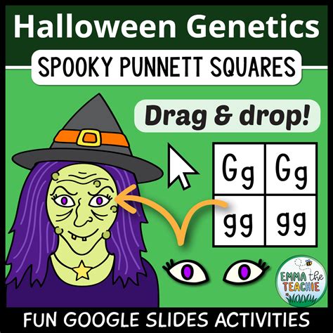 Halloween Genetics Google Slides - Emmatheteachie