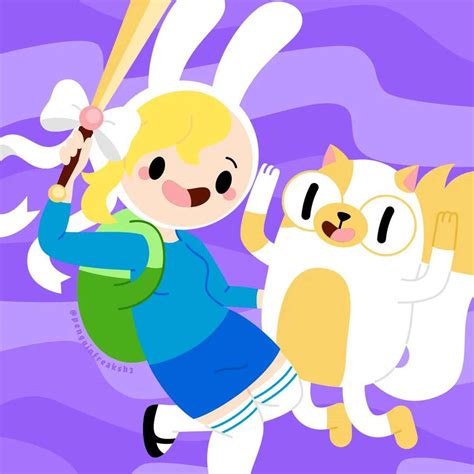 Fionna and Cake by PenguinFreakSH3 on DeviantArt