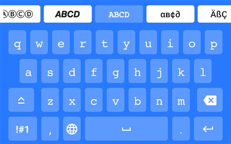 Aa Fonts Keyboard Emoji для Android — Скачать