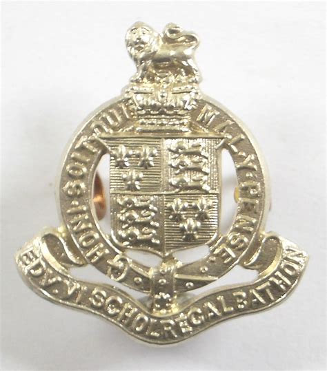 King Edwardâ€™s School Bath OTC cap badge