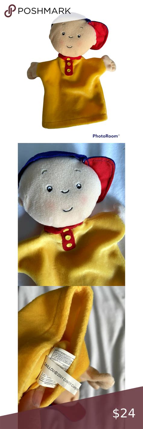 Caillou Plush Hand Puppet Doll in 2022 | Hand puppets, Puppets, Plush