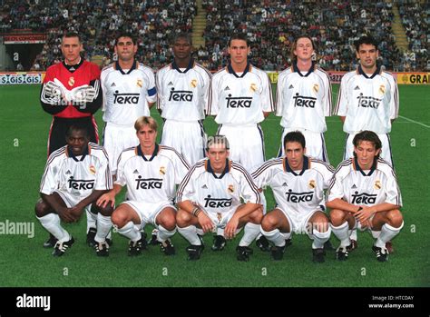 REAL MADRID REAL MADRID 01 August 1999 Stock Photo - Alamy