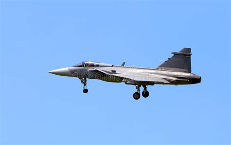 JAS-39 Gripen stock image. Image of jas39, airshow, modern - 5332445