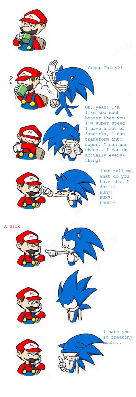 Mario vs Sonic | Sonic the Hedgehog | Know Your Meme