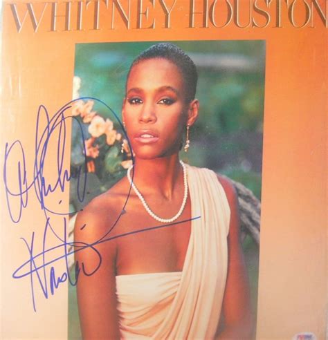 Lot Detail - Whitney Houston Signed Self-Titled Debut Album with RARE ...