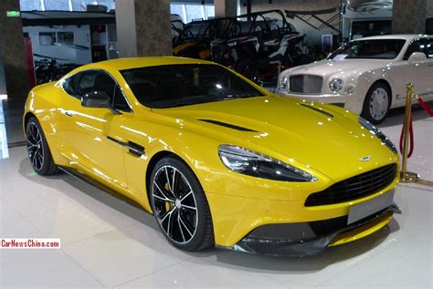 Super Car China Super Spot: Aston Martin Vanquish in Yellow ...