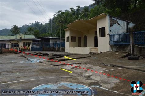 LOOK | Phivolcs shows pics of ground rupture after Leyte quake