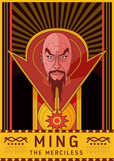 Ming the merciless - M. Gulin - Papercrafts Prints and More