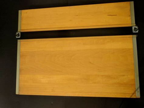 Mayline Vintage Wood Drafting Board Portable Table Top Straight Edge ...