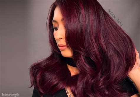 Mahogany Red Hair Color On Black Women