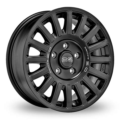 OZ RACING RALLY RAID MATT BLACK ALLOY WHEELS - Speedy's Wheels & Tyres