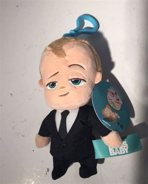 BOSS BABY Plush Toy - Clip On Plush Toy - Suit - 6"H - New With Tag #BossBaby | Boss baby, Baby ...