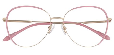 Pippi Cat Eye Prescription Glasses - Pink Gold | Women's Eyeglasses | Payne Glasses