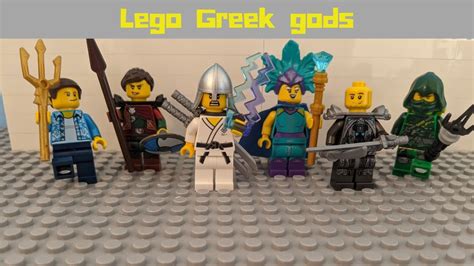 Lego Greek gods minifigures (Zeus, Hera, Athena, etc.) - YouTube