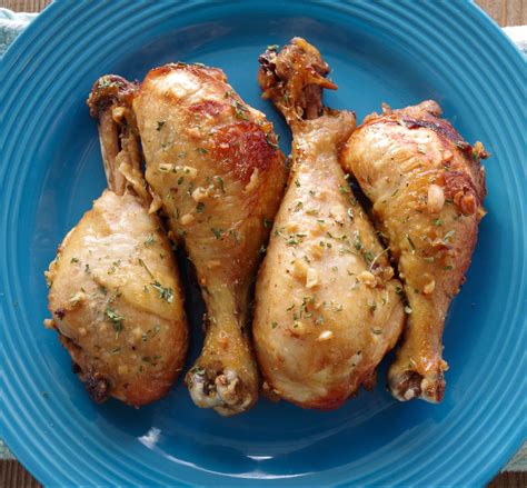 Slow Cooker Honey Garlic Chicken Legs - Graceful Little Honey Bee