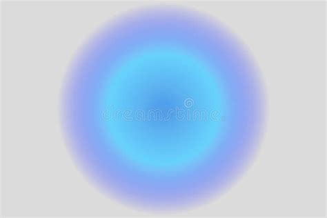 Abstract Blur Light Blue Gradient Soft Rainbow Modern Shapes Circle Pattern with Chromatic ...