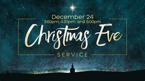 Christmas Eve Service — First Baptist Conroe