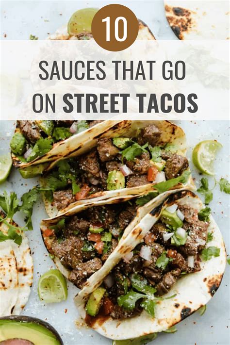 What Sauce Goes on Street Tacos? (10 Amazing Sauces) – Hangry Hanna