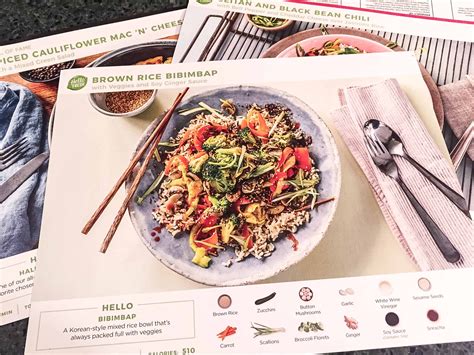 Hello Fresh Vegetarian Subscription Box Review + Coupon - December 2017 ...