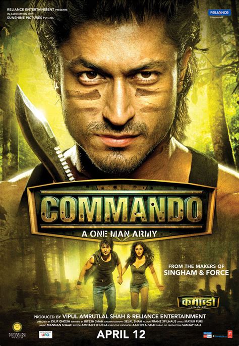 Commando Movie Poster 02| Buy High-Quality Posters and Framed Posters Online - All in One Place ...