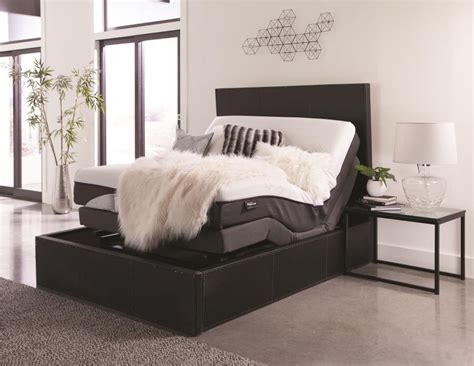 Montclair Casual Black Queen Adjustable Bed Base | 350103Q | Bed Frames ...