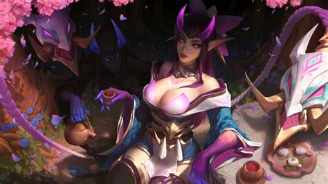 ArtStation - Spirit Blossom Evelynn Fanart | Lol league of legends, Champions league of legends ...