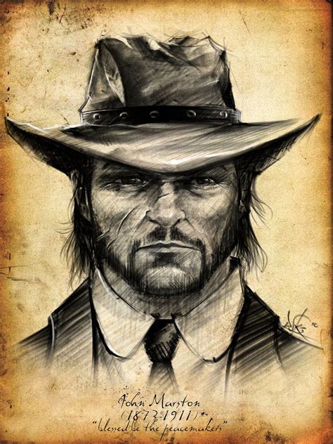 John Marston Fan Art | Viejo oeste, Viejitos, Oeste