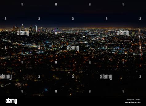 Los Angeles skyline Stock Photo - Alamy