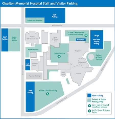 Memorial Hospital Campus Map