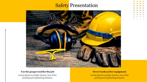 Unique Safety PPT Presentation Template & Google Slides