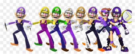 If Waluigi Would Ever Be In Smash Bros, This Would - Cartoon, HD Png Download - 2000x720 ...