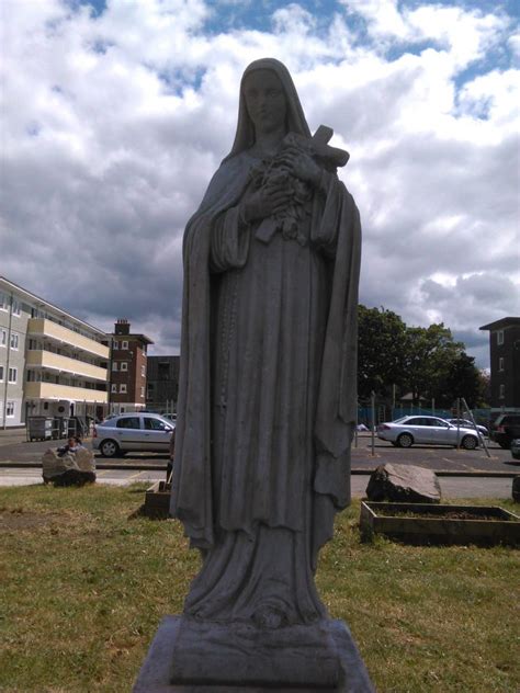 St. Teresa’s Statue in St. Teresa’s Gardens - Donors Avenue Parish