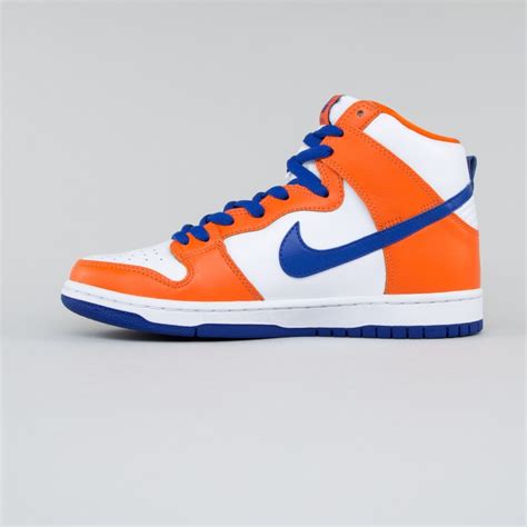 Nike SB Dunk High 'Supa' TRD QS (Safety Orange/Hyper Blue-White ...