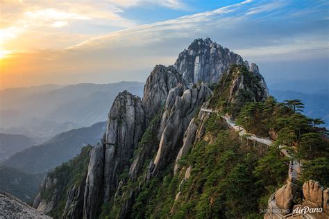 Huangshan mountains, China