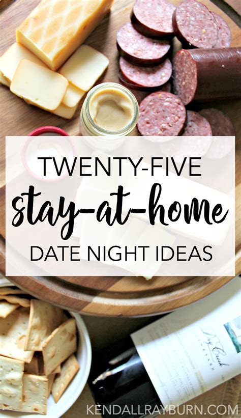 25 Date Night at Home Ideas