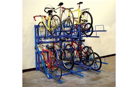 Compact, High Capacity Indoor Bicycle Storage Rack | Bicycle storage ...