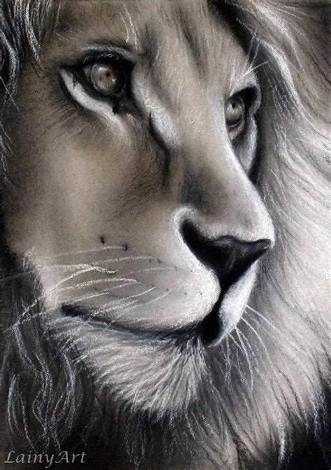 366 ACEOs for Charity by secrets-of-the-pen on deviantART | Lion art, Drawing projects, Animal ...