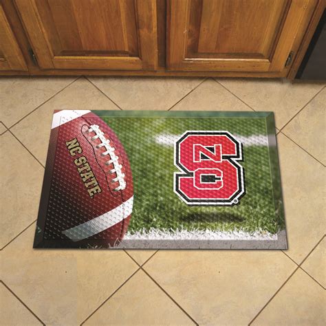 North Carolina State Wolfpack Scrapper Doormat - 19 x 30 Rubber ...