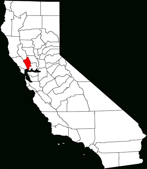 Fichier:map Of California Highlighting Napa County.svg — Wikipédia ...