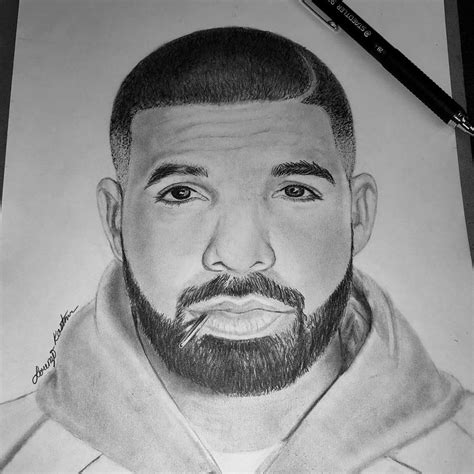 Drake Drawing at PaintingValley.com | Explore collection of Drake Drawing