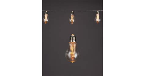 Amber Filament Solar String Lights - ALDI UK