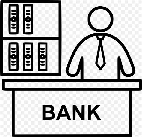 Banker Symbol, PNG, 980x946px, Drawing, Area, Black, Black And White ...