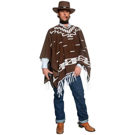 Smiffy's USA 196697 Western Authenitc Wandering Gunman Adult Costume ...